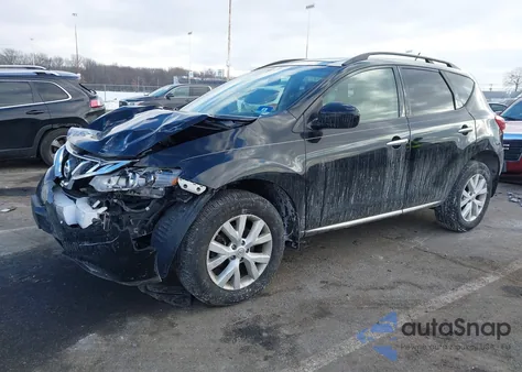 2014 Nissan Murano Sl z USA, uszkodzony, nr VIN JN8AZ1MW3EW529398